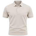 Ivory Premium Cotton Piqué Polo Shirt | Norvell Brane